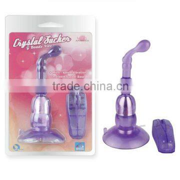 Sucker Beads G Vibe Anal Plug Sex toy for Adult