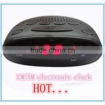 Manufacturers supply electronic clock radio,FM/AM electronic clock