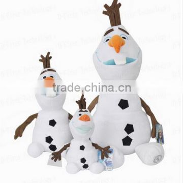 Promotional Plush Mini Snowman Toy Frozenned Olaf Doll Gift For Kids