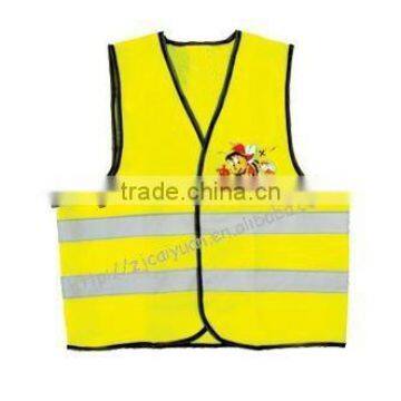 CY Reflective Vest Safety High Visibility Security Kids