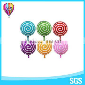 Round shape decoration foil balloon with new design and different colors for party needs and wedding stage