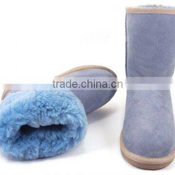 100% Australia sheepskin snow boots