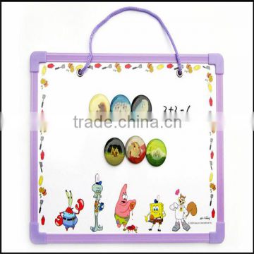 Girl angel magnetic writing board sheet for kids education toy