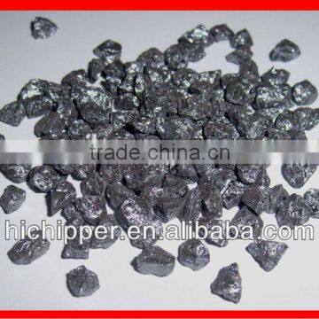 Crushed black quartz terrazzo chips flooring material