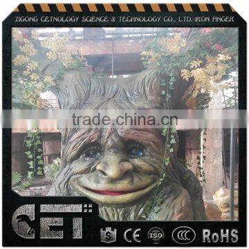 Amusement Park Products Artificial Talking Animatronic Tree