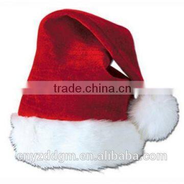 plush santa claus hat/2015 christmas plush father hats