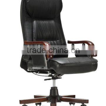 2015 Modern wooden armrest executive chair office chair specification GZH-SJ2012H