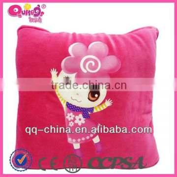 Embroidered air conditioner velvet blanket