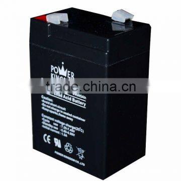 6v 5ah lighting sealed lead acid battery