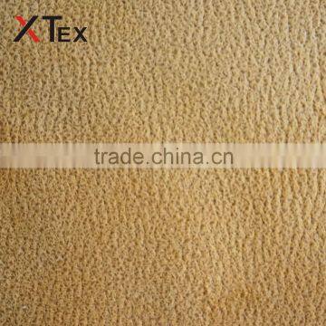 100 polyester warp suede embossed suede fabric for textile upholstery covering from chinese manufactur and supplier