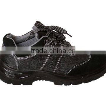 Hot selling low cut safety shoes with steel toe, cheap,classic, black, MTW-622