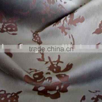 Woven Twill Burnt-out Velveteen for Decorative Fabrics