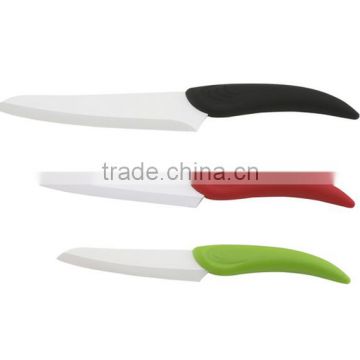 3pcs ceramic pro ceramic knife with soft touching handle