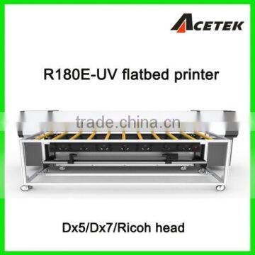 1440dpi uv wood digital flatbed printer(DX5/DX7head,7 colors )