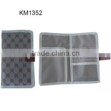 Yiwu Wholesale Long Quality Jacquard PU Wallet