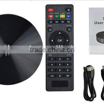 Hot products 4K best internet tv box/4K android box /free to air set top box