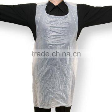 clear printed hdpe/ ldpe aprons pe plastic apron