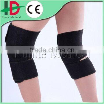 high quality neoprene spontaneous heating knee brace knee support belt with CE approved