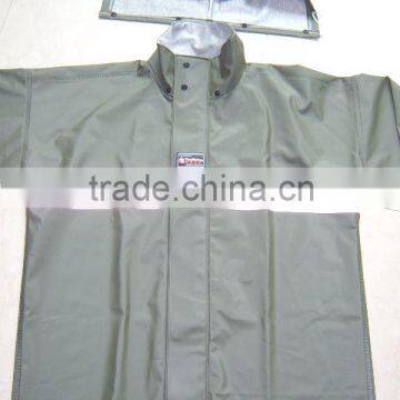 Reflective work rainsuit