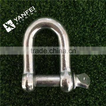 Chain D Type Shackle With Round Pin