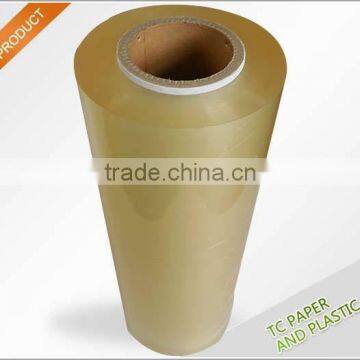 2015 top seller 12mic super clear high transparency good stretch food film pvc