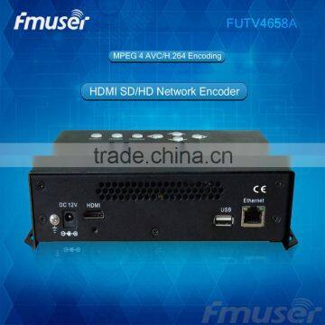 FUTV4658A HDMI MPEG 4 AVC/H.264 SD/HD Network Encoder (HDMI in, IP-UDP (multicast) through Internet,RTP/RTSP/HTTP/RTMP/HLS throu