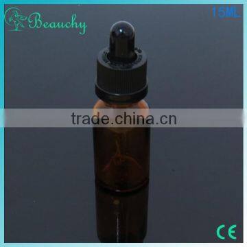 BEAUCHY NEW 2015 15ml Child Proof Amber Glass Bottle Dropper photo-4
