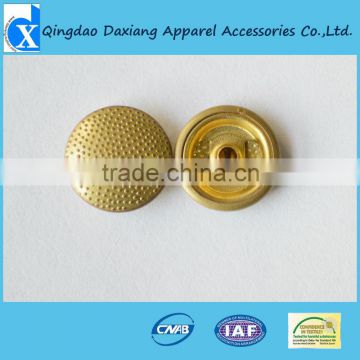 Gold custom metal snap buttons