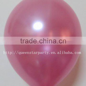 Latex balloons party balloons Metallic color fuchsia