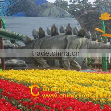 China Factory of Stegosaurus Zigong Fiberglass Dinosaur