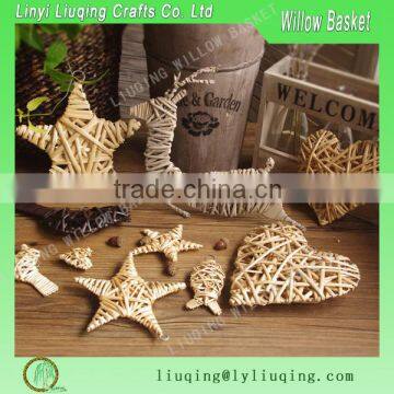 Wholesale Handicraft Wall Decoration Kinds OF Mini Wicker Crafts