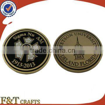 customized logo fashion friendship metal antique imitation russian coin