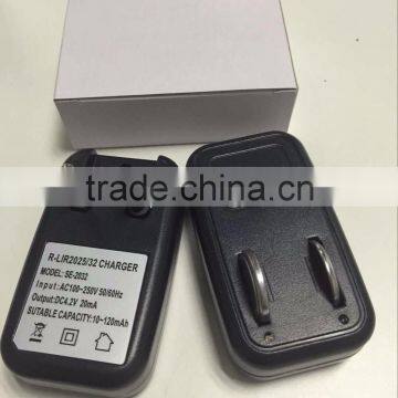 rechargeable battery charger LIR2025 LIR2032 LIR2016