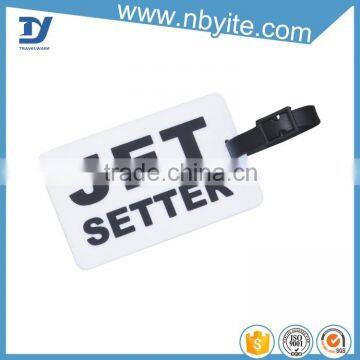 2016 Cheap Bright Colorful Plastic Luggage Tag Custom Soft PVC Luggage Tag photo-3