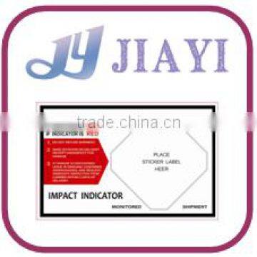 Newest Model Shipping&Packing Label Shockwatch Sensitive Shock Indicator Impact Sticker Sensor
