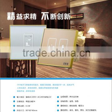 soft touch switch,glass panel touch switch with LED indicator