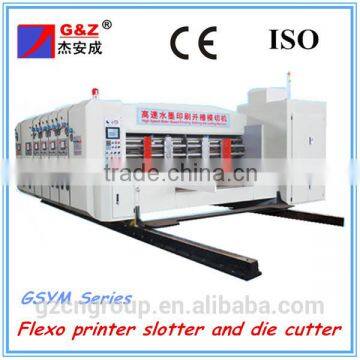 Automatic flexo printer slotter die cutter