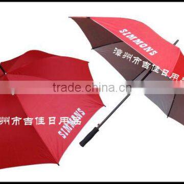 SMS-27GS 27inch strong and durable brand promotional golf umbrella for advertising