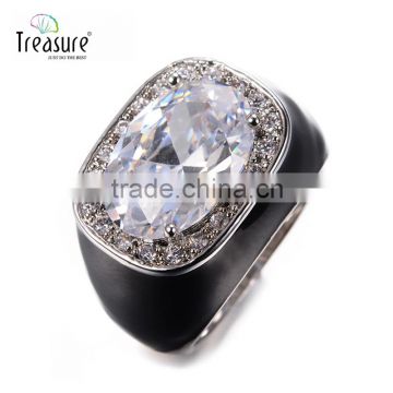 Latest design jewelry gold diamond ring 925 silver ring Classic style jewellry