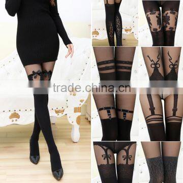 Best Quality Japanese Sexy Cute Mock CAT/BUNNY/BEAR/GARTER Fun Pantyhose photo-4