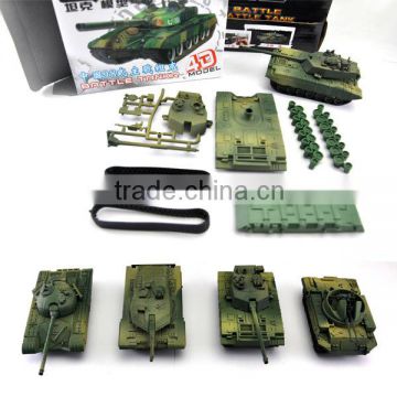 1/72 scale plastic Assembly diy tank model for unisex kids