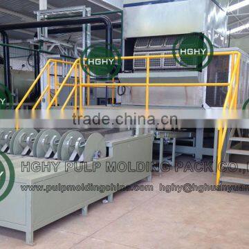 disposable paper egg carton egg tray production line by HGHY