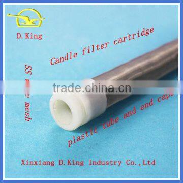 lubrication candle filter cartridge for ss material
