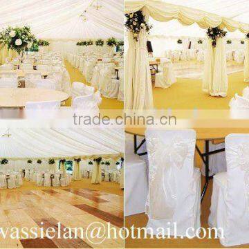 tent roof decoration for wedding tent, Chairs and table for party tent