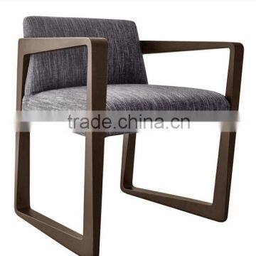 Hotel wooden frame armchair HDAC1051