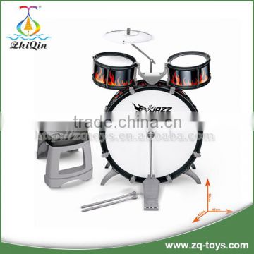 Kids plastic jazz drum toy with chair