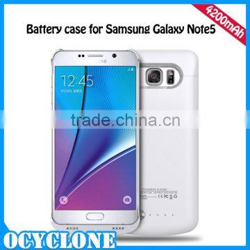 New Product 4200mah Power Bank Battery Case for Samsung Galaxy Note 5