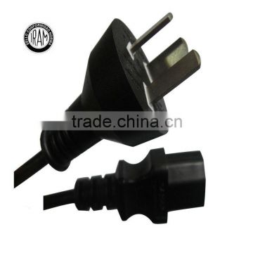 IRAM approval Argentina power cord with iec320 c13 power cord