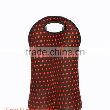 Neoprene Insulated Wine Tote Handle Carry Bag