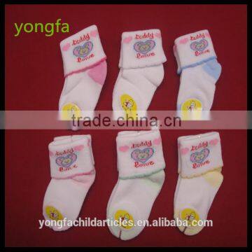 Cartoon pattern baby thick winter socks shoes